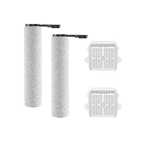 Brush Rollers and Filters Replacement Accessories Kit for Roborock F25 / F25 GT / F25 RT / F25 LT / F25 Ace / F25 Alt Wet Dry Vacuum Cleaner, Includes Roller Brush Filter Spare Parts Attachments
