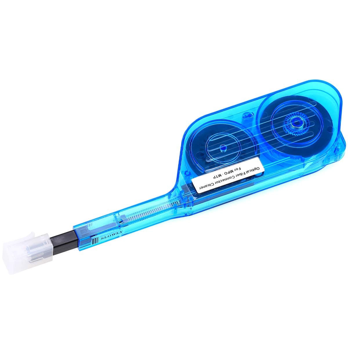 KELUSHI Fiber Optic Cleaning Tool for MPO and MTP Connectors MPO One Click Cleaner 500 Cycles Cleaning Connector Equipment