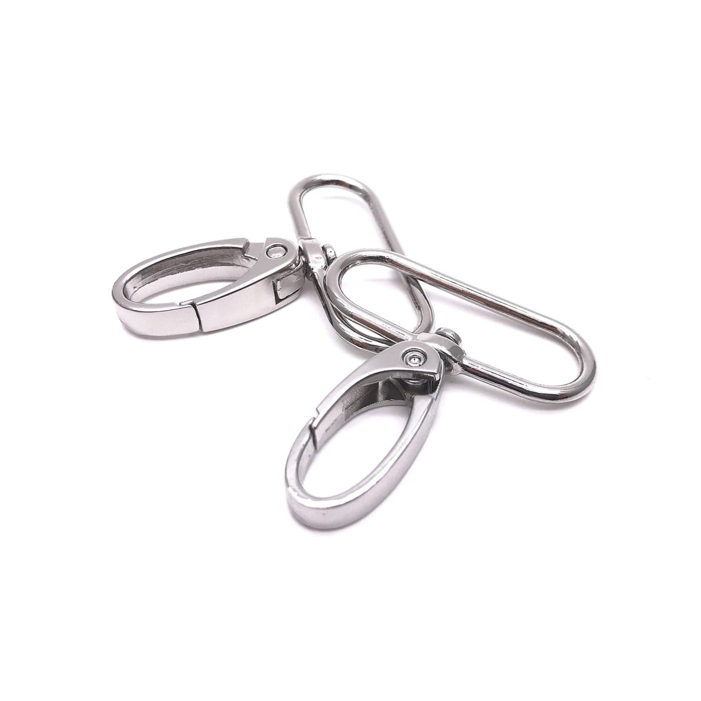 Goyunwell 15 inch Lobster Clasp Swivel Snap 1 12 inch Swivel Clasp Strap Clips Lobster Claw Lanyard Swivel Clasps Silver 38mm Extra Large Lobster Clasps Swivel Hooks for Purse10pcs 15
