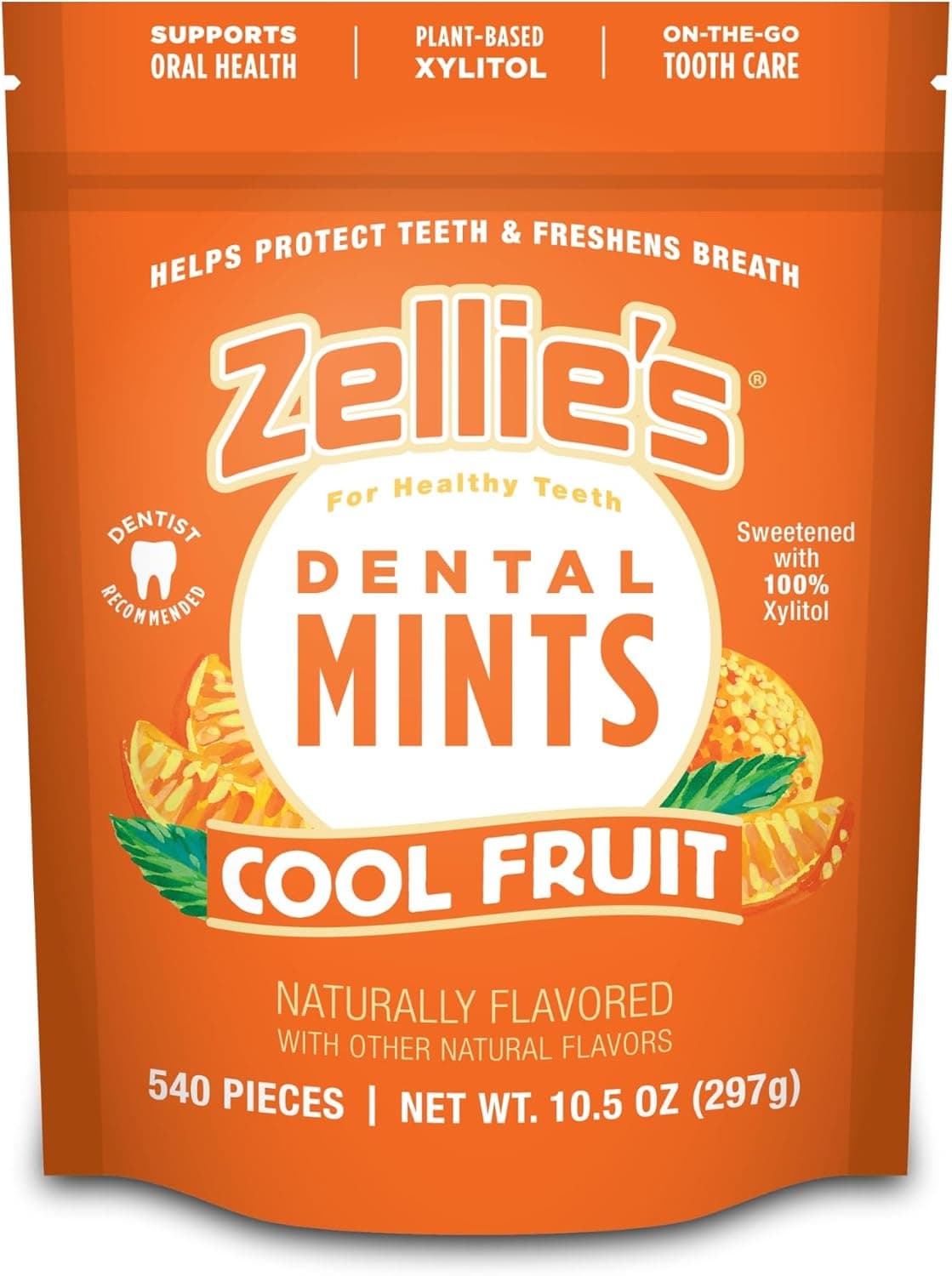 Zellie's Cool Fruit Dental Mints