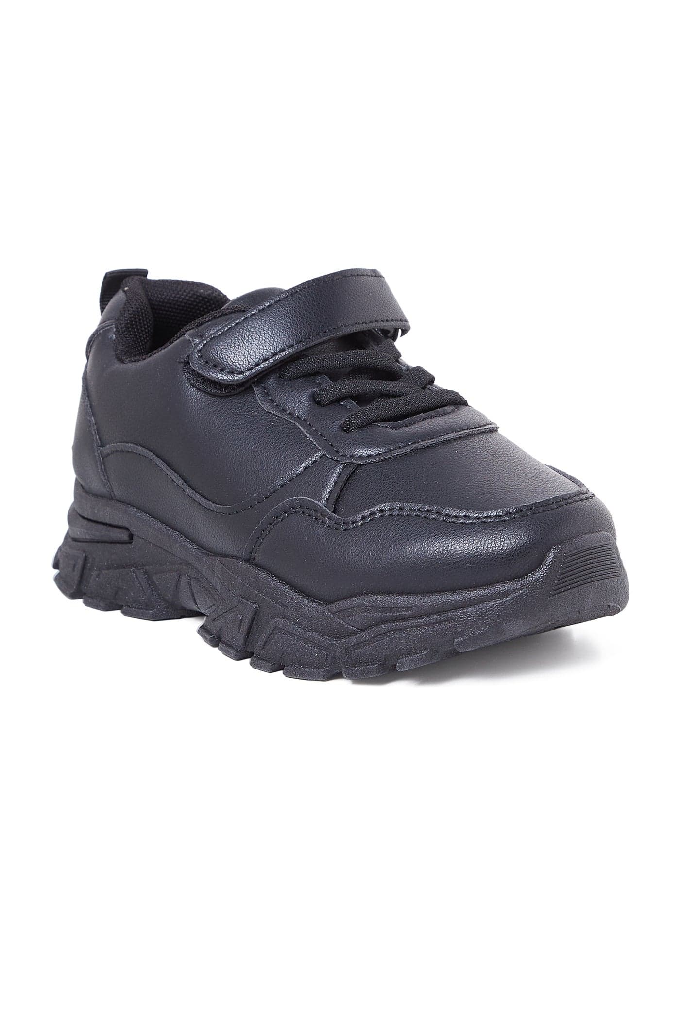 Geoomnii School Shoes Pre-Teen Boys Black