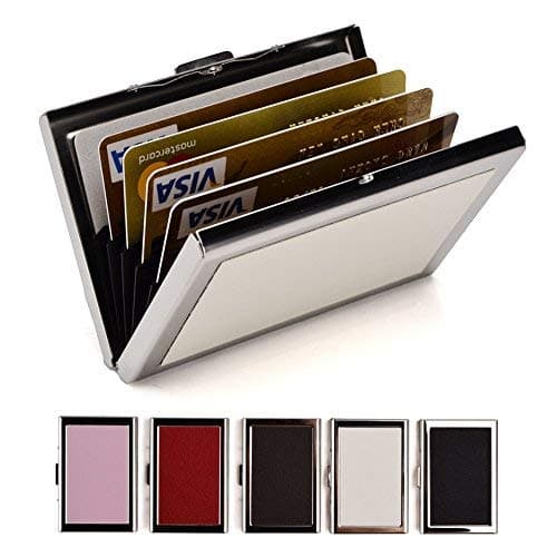 EASTNIGHTS RFID Credit Card Holder Metal Credit Card Case Wallet Business Card Holder for Women Men