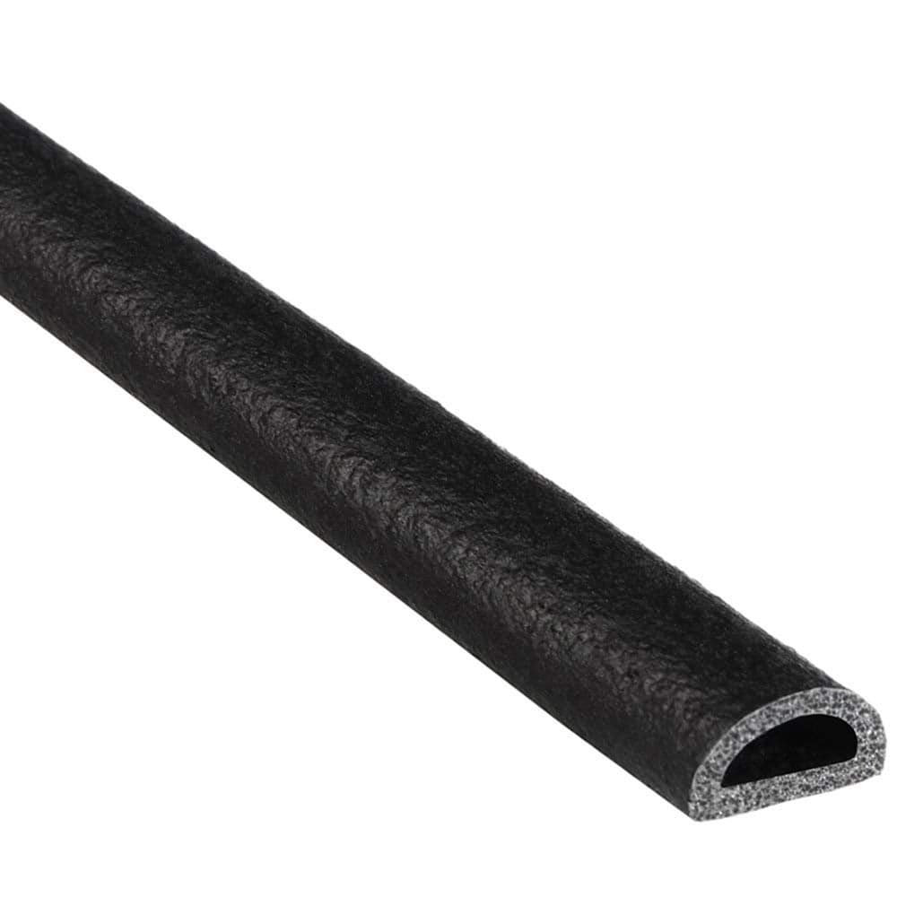 TrimLok DShaped Rubber Seal EPDM Foam Seal with HT General Acrylic Pressure Sensitive Adhesive System Ideal Door and Window Weather Seal for Cars Trucks RVs and Boats 0215 Height
