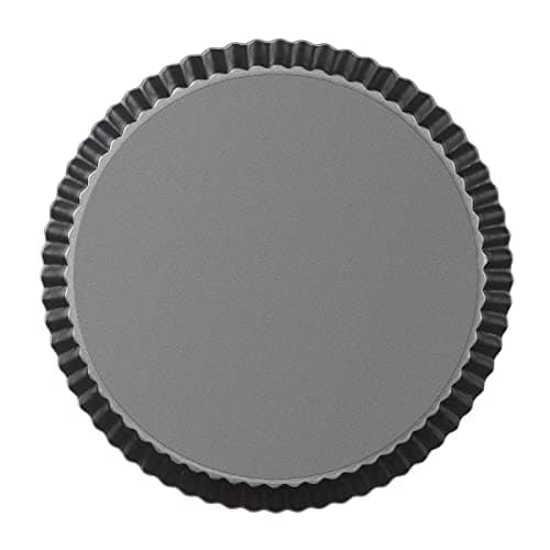 Beasea Tart Pan 9 Inch Removable Bottom, Non Stick Tart Pan with Removable Bottom Round Pie Pan for Baking