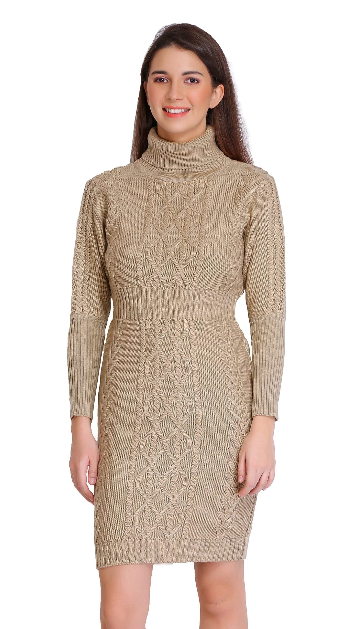 Joe Hazel Beige Bodycon Dress