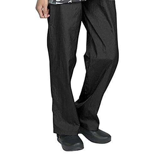Top Performance Grooming Pants - Comfortable and Stylish Nylon Pants for Professional Pet Groomers - Medium, Black