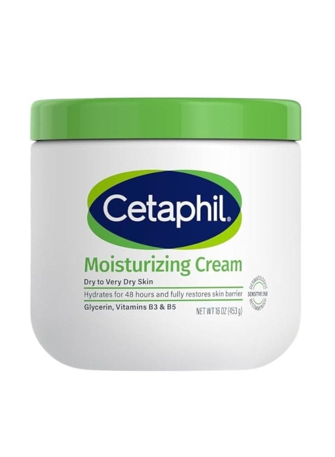 Moisturizing Cream, Fragrance Free, Packaging May Vary 450grams