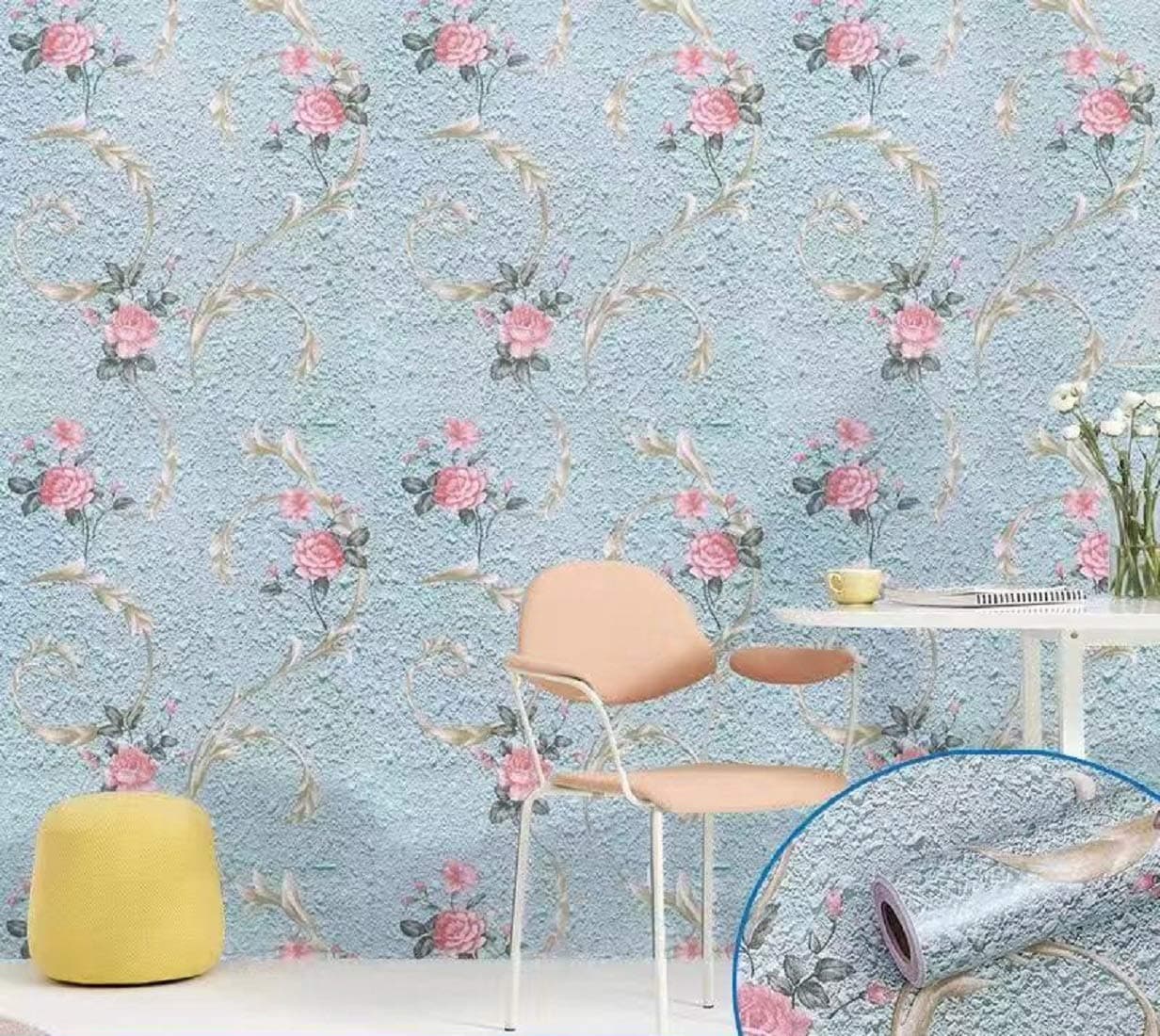 Indian Royals New Wallpaper Removable Peel and Stick Self Adhesive Film Stick Paper PVC Self Adhesive for Bedrooms, Living Room, Hall, Play Room, Garden Home Decoration Wall Papers(200 CM * 45 CM)