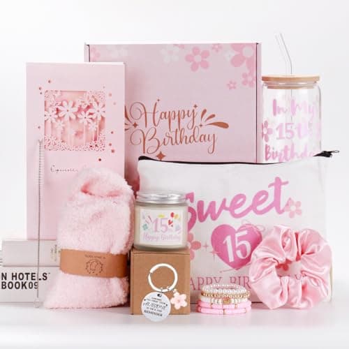 Splendest 15 Year Old Girl Gifts, 15 Year Old Girl Birthday Decorations, 15th Birthday Gift for Daughter, Granddaughter, Sister, and Niece