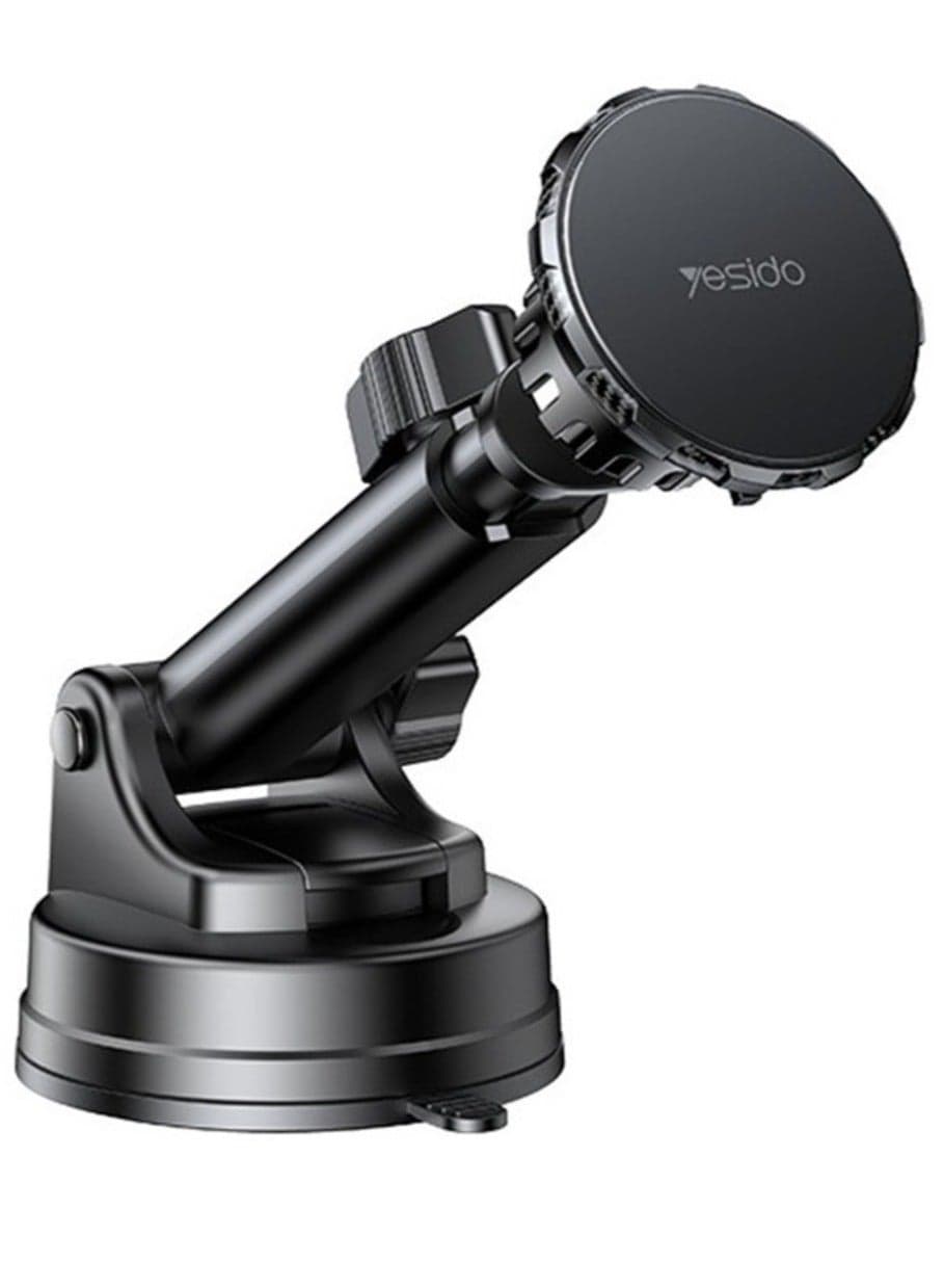 Yesido C160 Secure Suction Cup Magnetic Phone Holder Telescopic Rod Design for Easy Reach
