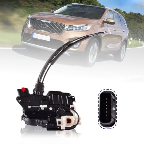 Unikpas Driver Side Door Lock Actuator Assembly Compatible for Kia Sorento 2011-2015 Replace Front Left Door Lock Latch 81310-2P000 813102P000