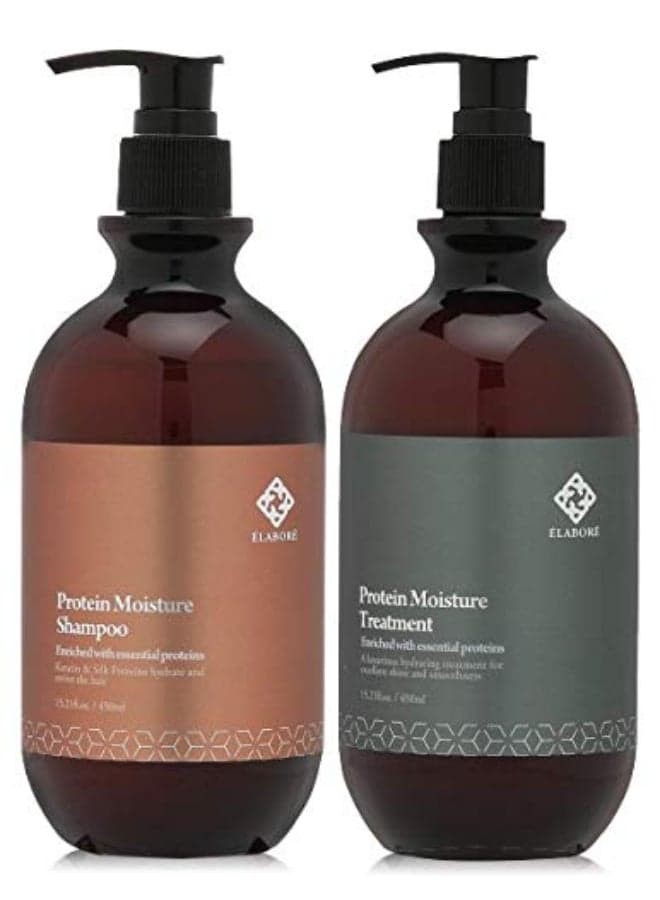 Elabore Protein Moisture Shampoo Treatment Set 1521 floz 450 ml