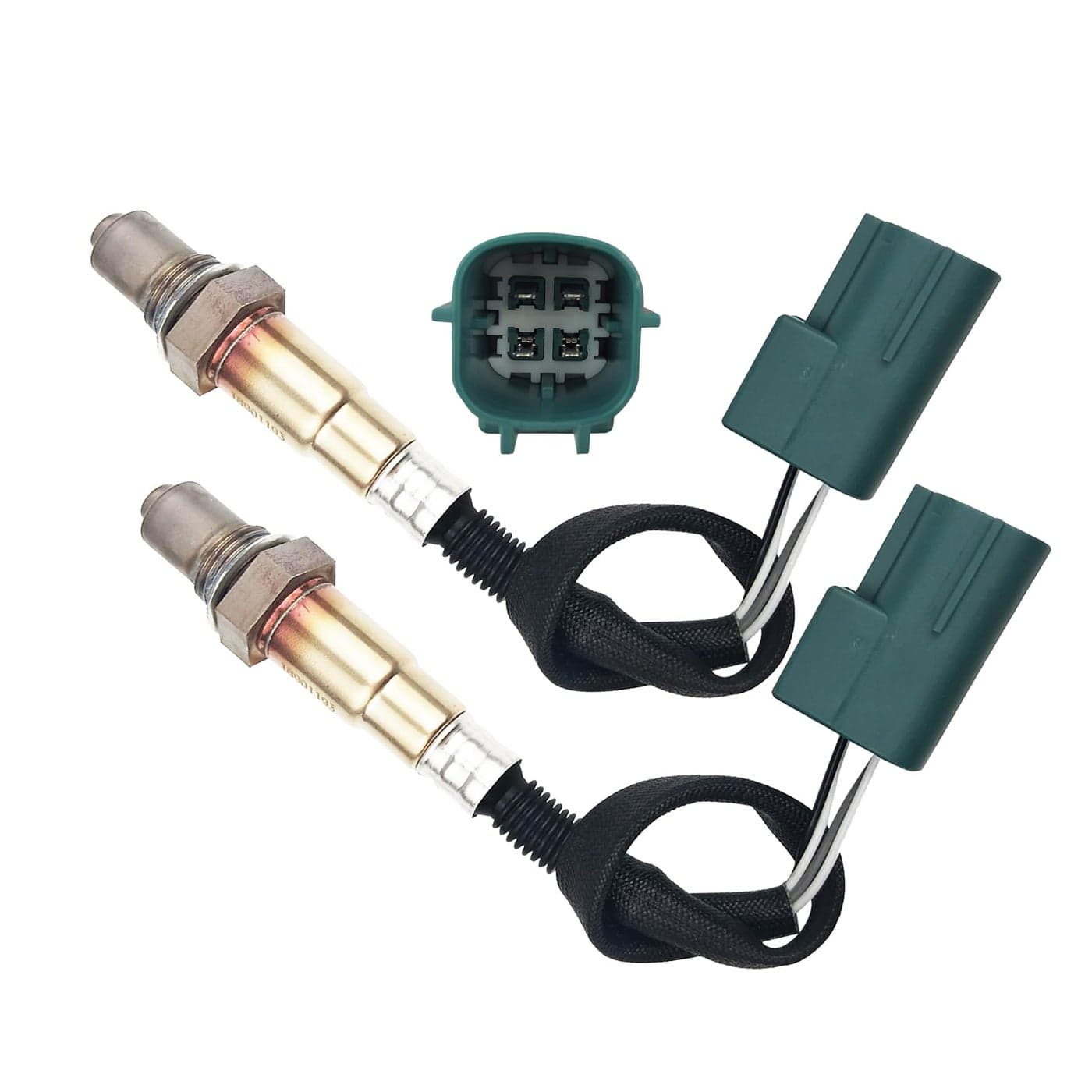 Dropwater 1 Pair Rear Sensor Left and Right Side Compatible with Infinit 20042010 Qx56 for Nissan 20052013 Armada 20042014 Titan 1 Pair Dowmstream Oxygen Sensor Passager and Driver Side