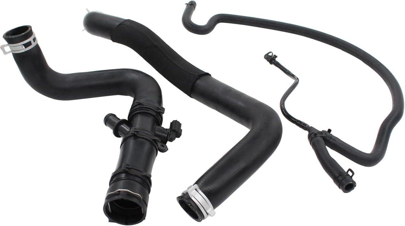 MOTOKU Radiator Coolant Upper and Lower Hose and Overflow Hose for Land Rover LR4 and Range Rover Sport 5.0 (2010-2013)
