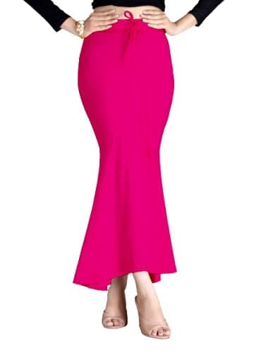 ALYNE Women's Saree Shapewear Petticoat, Women's Saree Shapewear Petticoat for Comfortable Draping for Women Pink