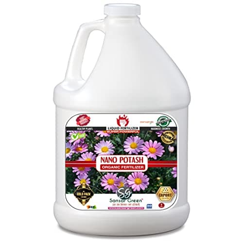 Sansar Green® Nano Potash Organic Liquid Fertilizer Essential for Overall Growth of Plants. (1000 ml)
