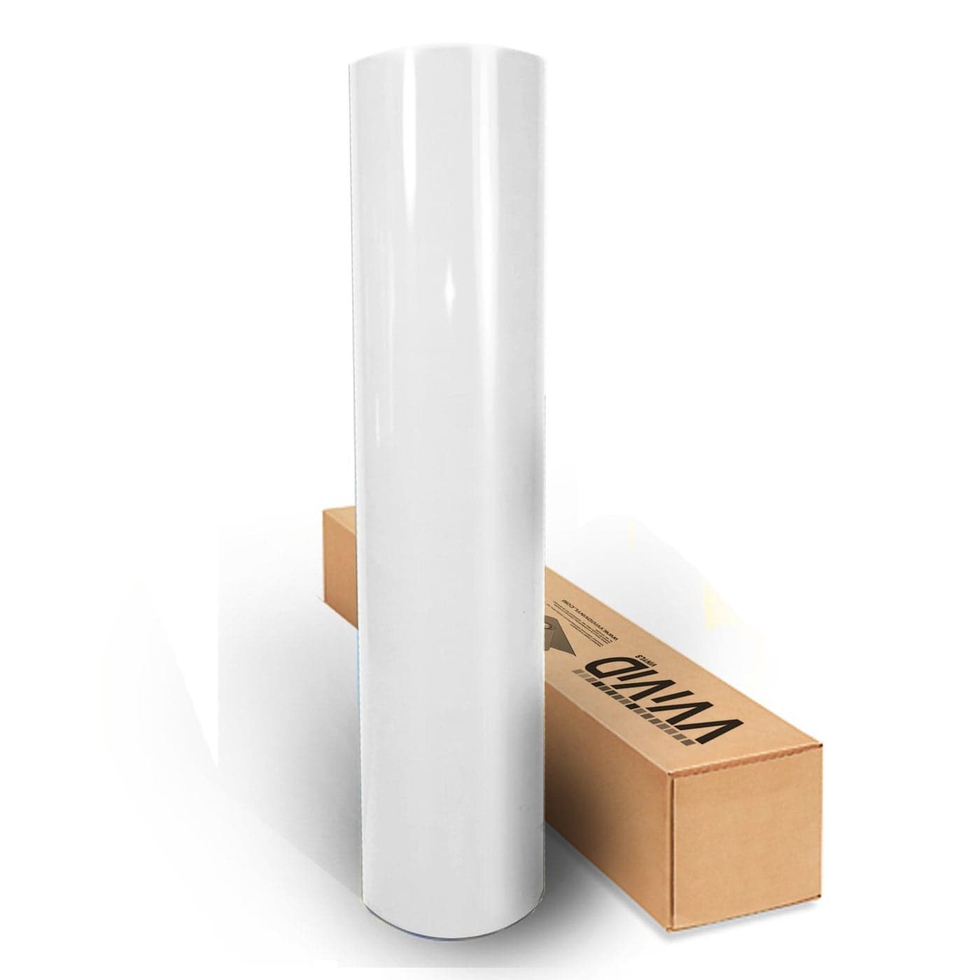 White Gloss 60 Inch x 50ft Car Wrap Vinyl Roll with Air Release 3MILVViViD8