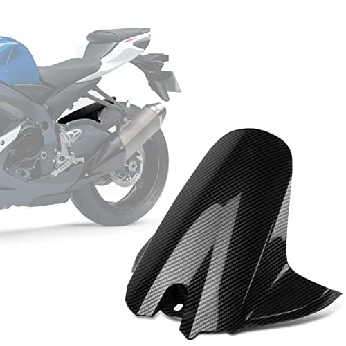 Rear Fender Mudguard Tire Hugger for GSXR600 750 K6 K8 2006-2010 Carbon Fiber Painted