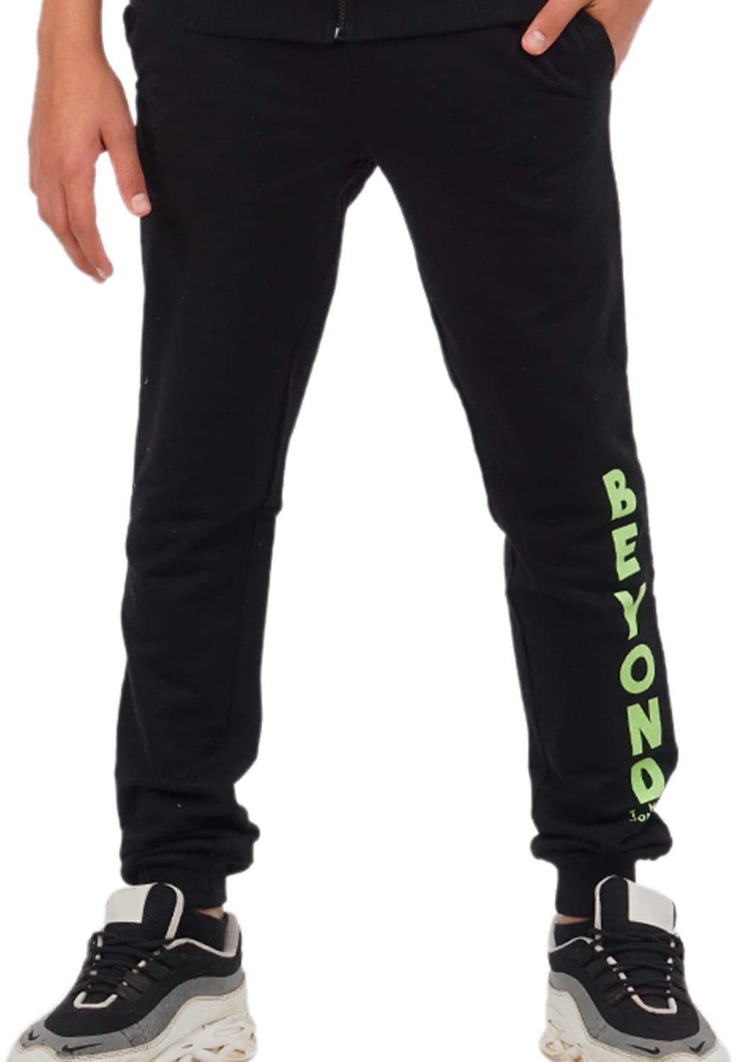 Real Basics Boys Regular Fit Track Pant(RB-BB-TP-P1-Beyond-1314-005_Multicolor_13 Years - 14 Years)