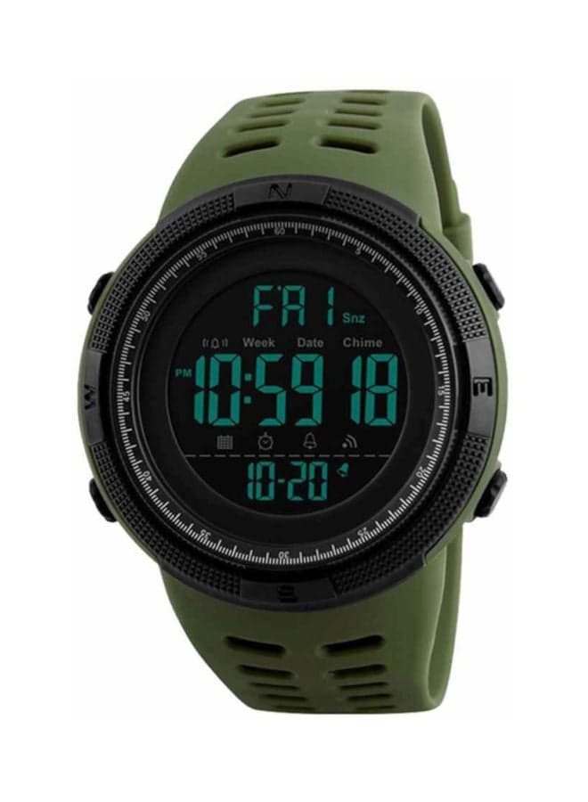 Men's Water Resistant Digital Watch 1251
