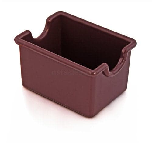 New Star Foodservice 22643 Plastic Sugar Packet Holder, Brown, Set of 24