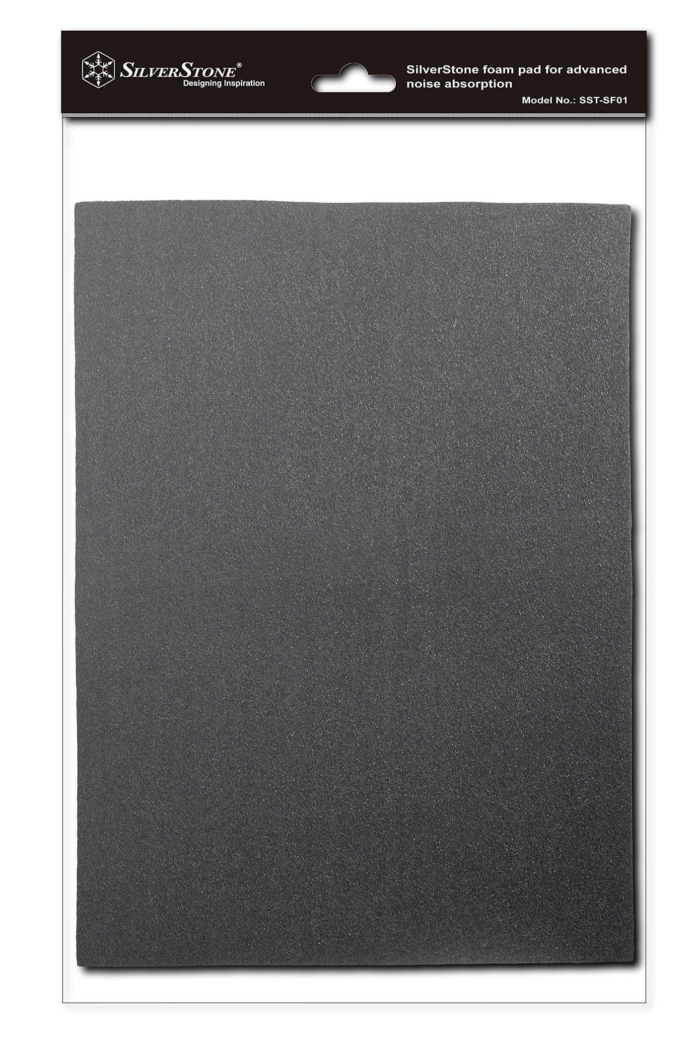 SilverStone Technology EPDM Sound Dampening Foam/ Noise Absorption Material Excellent Adhesion In High Heat 2 Pack SF01-NEW