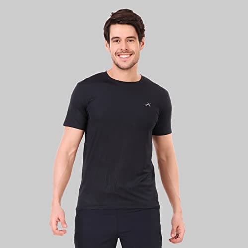Vector X OMT-168 Men's Polyester Half Sleeve Round Neck T-Shirt
