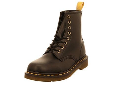 Dr. Martens Unisex Vegan 1460 8 Eye Boot, Black Felix Rub Off, 11.5 Women/10.5 Men