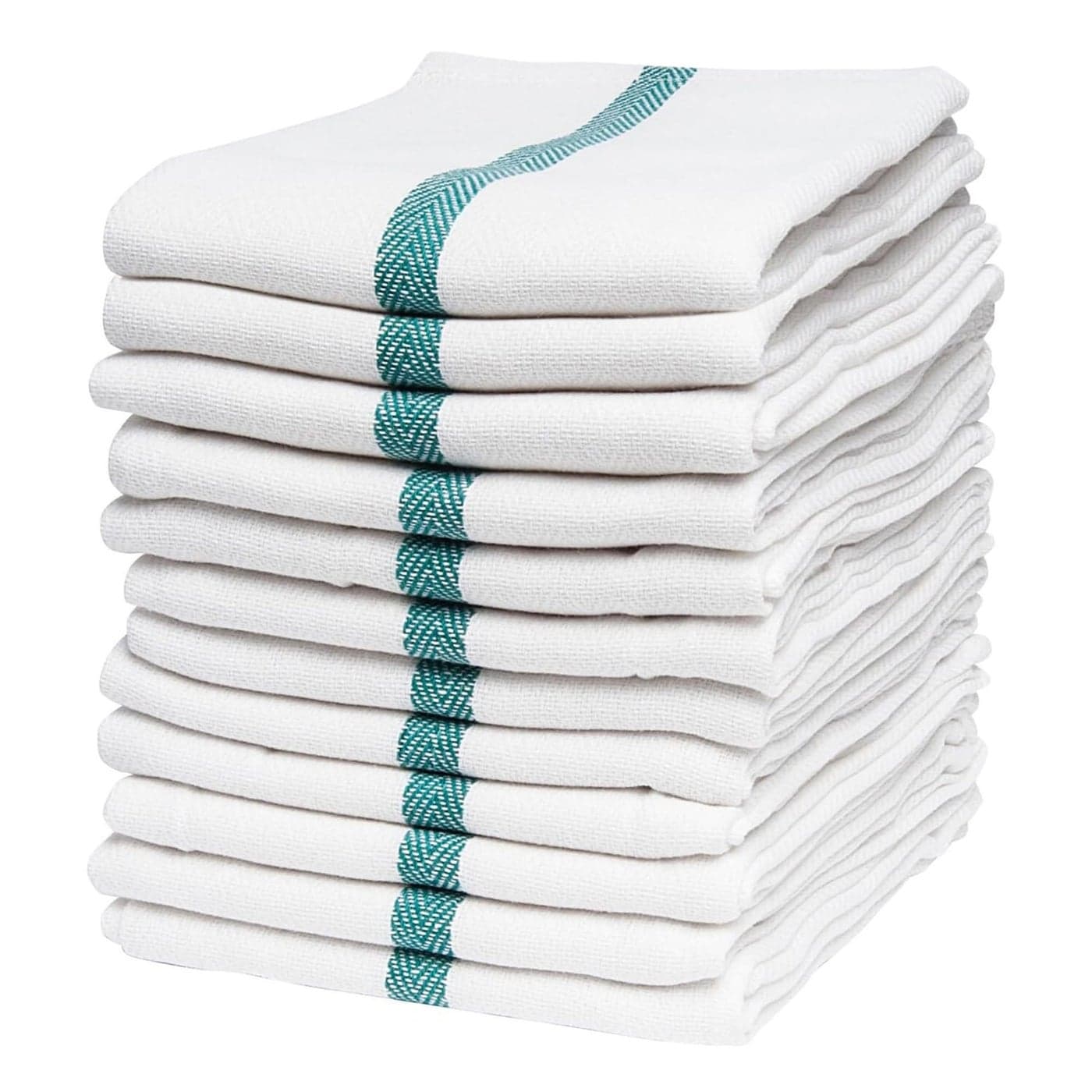 Diane 100% Cotton Barber Towels, 15"x26", Soft and Absorbent Multipurpose Towels for Salon, Spa, and Barber Shop Use, Machine Washable, White, 36 Pack