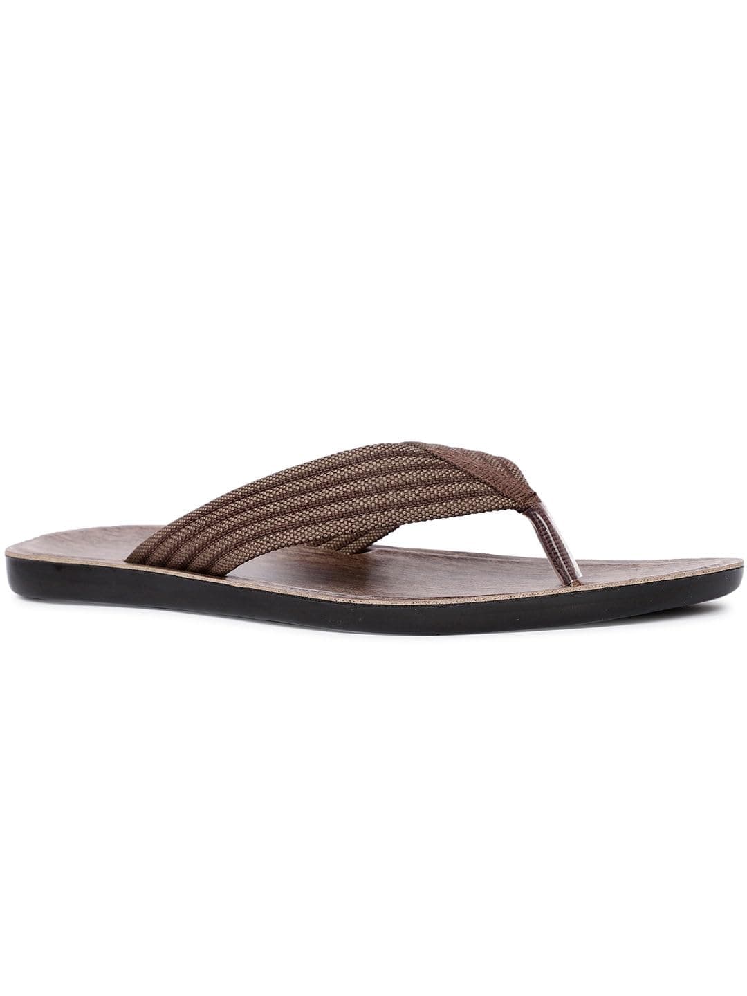 Bata Men Casual Slipper - Brown (UK- 8)