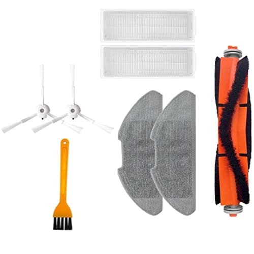 VEKTA Replacement Accessory Kit for for Mi Robot Vacuum-Mop 2 Pro,MJST1SHW Includes Filters, Bristle Brush, Mop Cloths, Side Brushes and Cleaning Tool