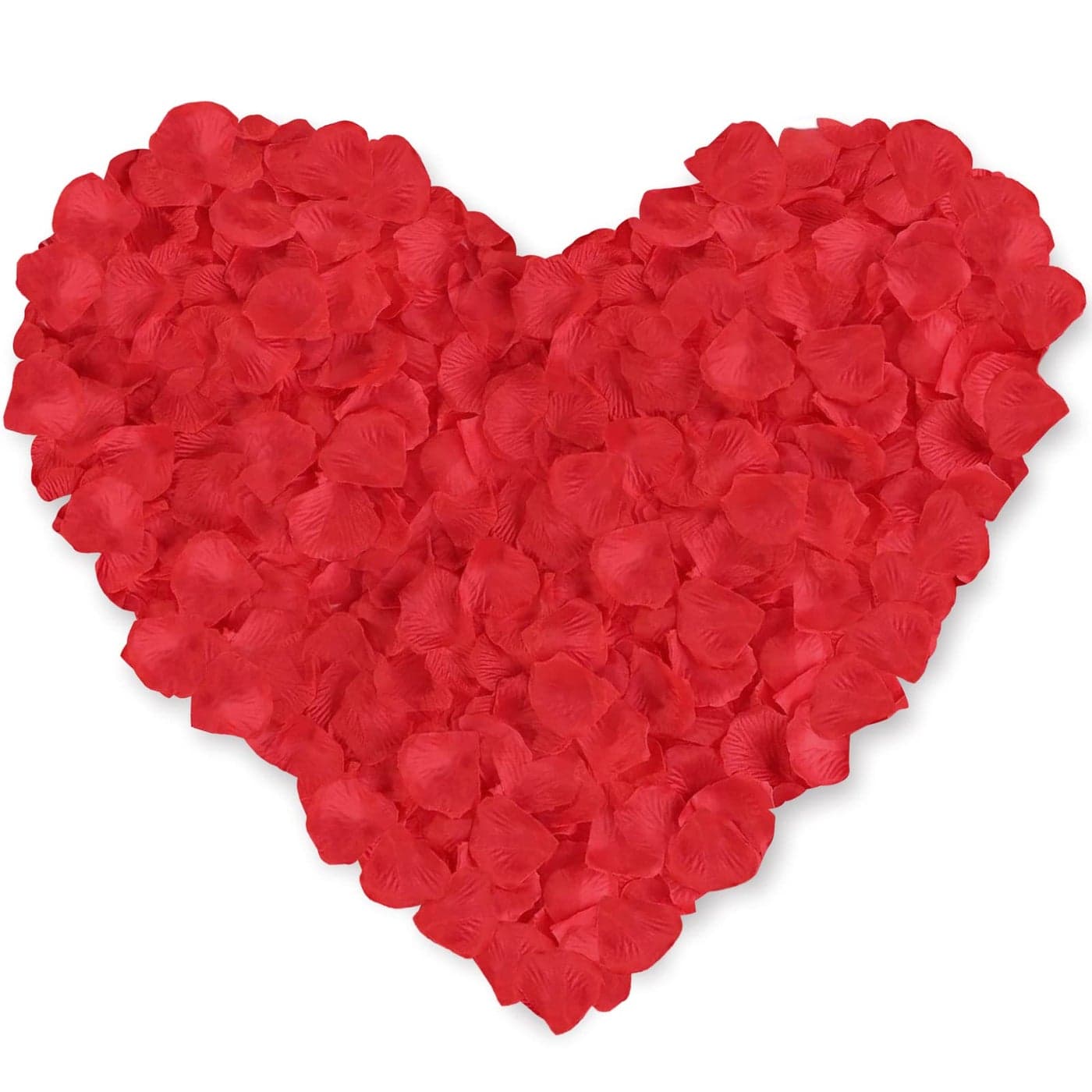 Neo LOONS 1000 Pcs Artificial Silk Rose Petals Decoration Wedding Party Color Red