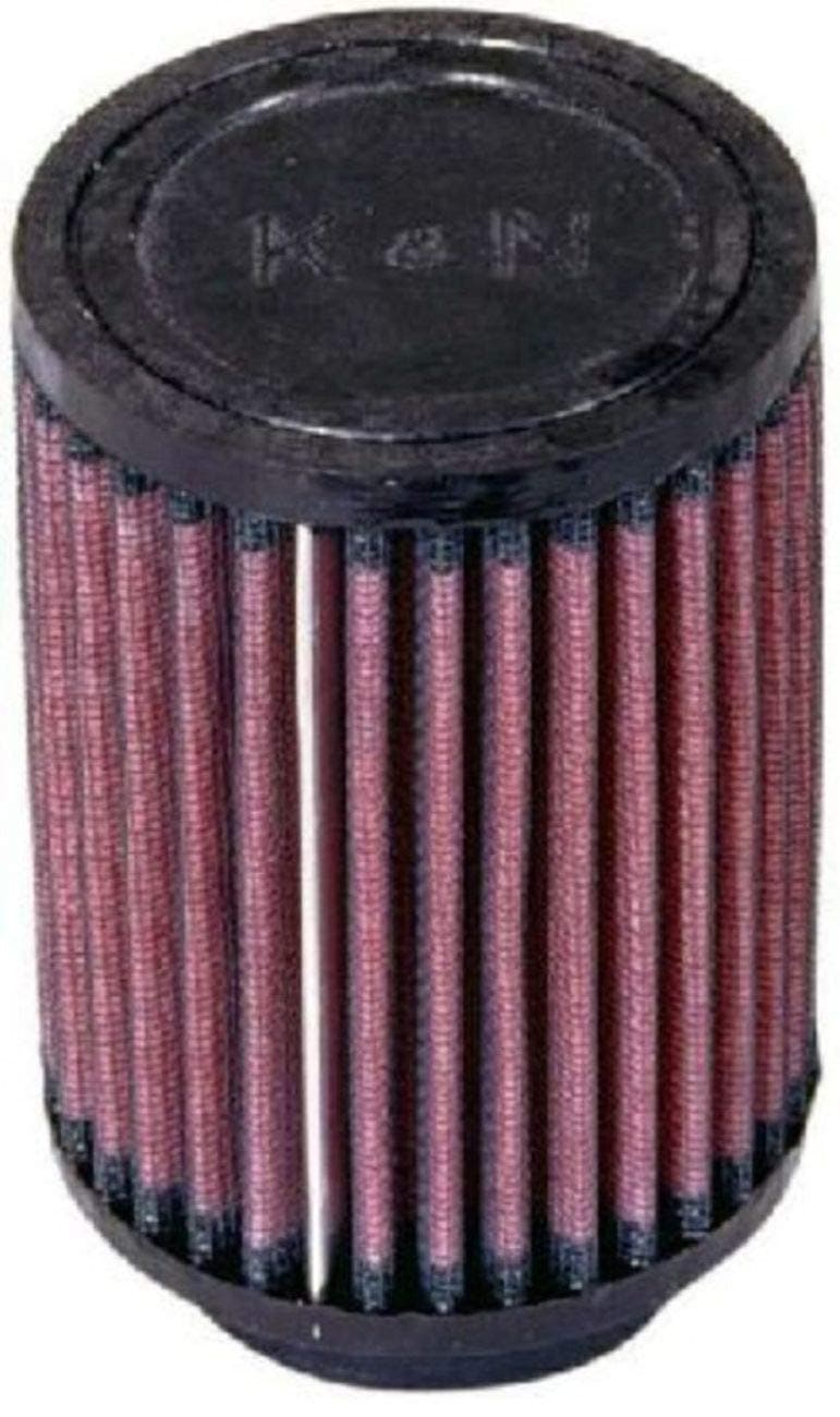 K&N High-Flow Original Lifetime Universal Clamp-On Air Filter: High Performance, Premium, Washable: Flange Diameter: 2.125 In, Filter Height: 5 In, Flange Length: 1 In, Shape: Round, RB-0510