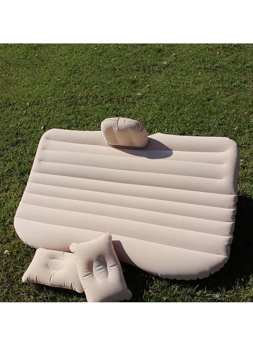 Universal suv inflatable bed multifunctional car travel bed for backseat inflatable sofa with pillow air mattress camping mat