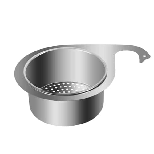 SHREESAMP Stainless Steel Sink Strainer Basket | Multipurpose Triangle Drainer for Effective Food Debris Filtration, Kitchen Sink Organization, and Improved Drainage, Ideal for Home Cooks