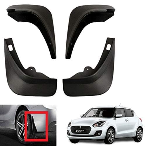 Cabix OEM Type Mud Flap for Car Maruti Swift 2022, 2023 Model