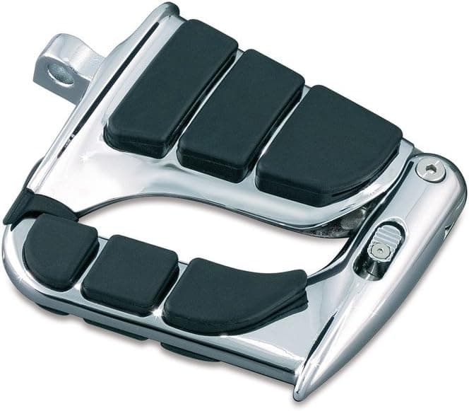 Kuryakyn 4466 SwingWing Cruise Pegs for Harley-Davidson Motorcycles - Chrome
