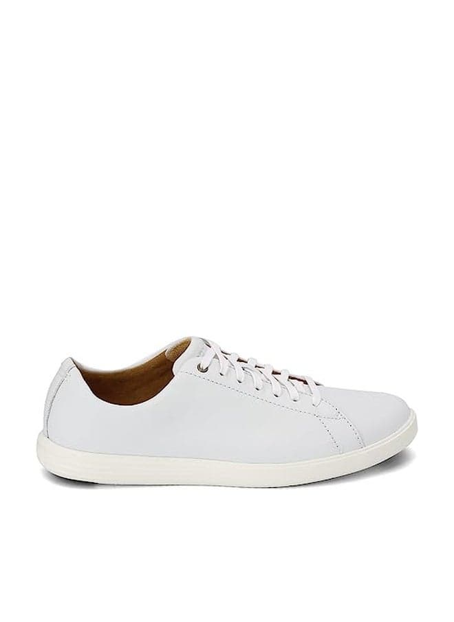 Cole Haan Men's Grand Crosscourt II Sneaker, white leather, 12 Medium US