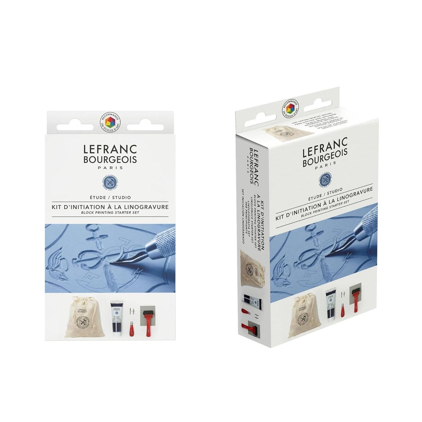 Lefranc Bourgeois Block Printing Ink Starter Set