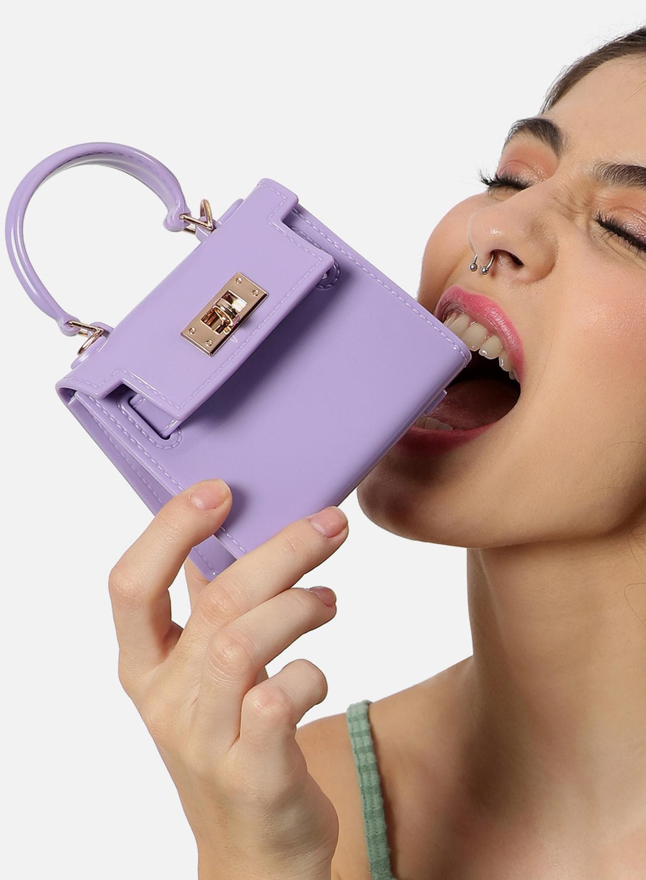 Ramona Purple Mini Bag