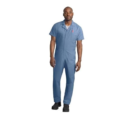 Red Kap Men's Speedsuit, Medium Blue, 3X-Large