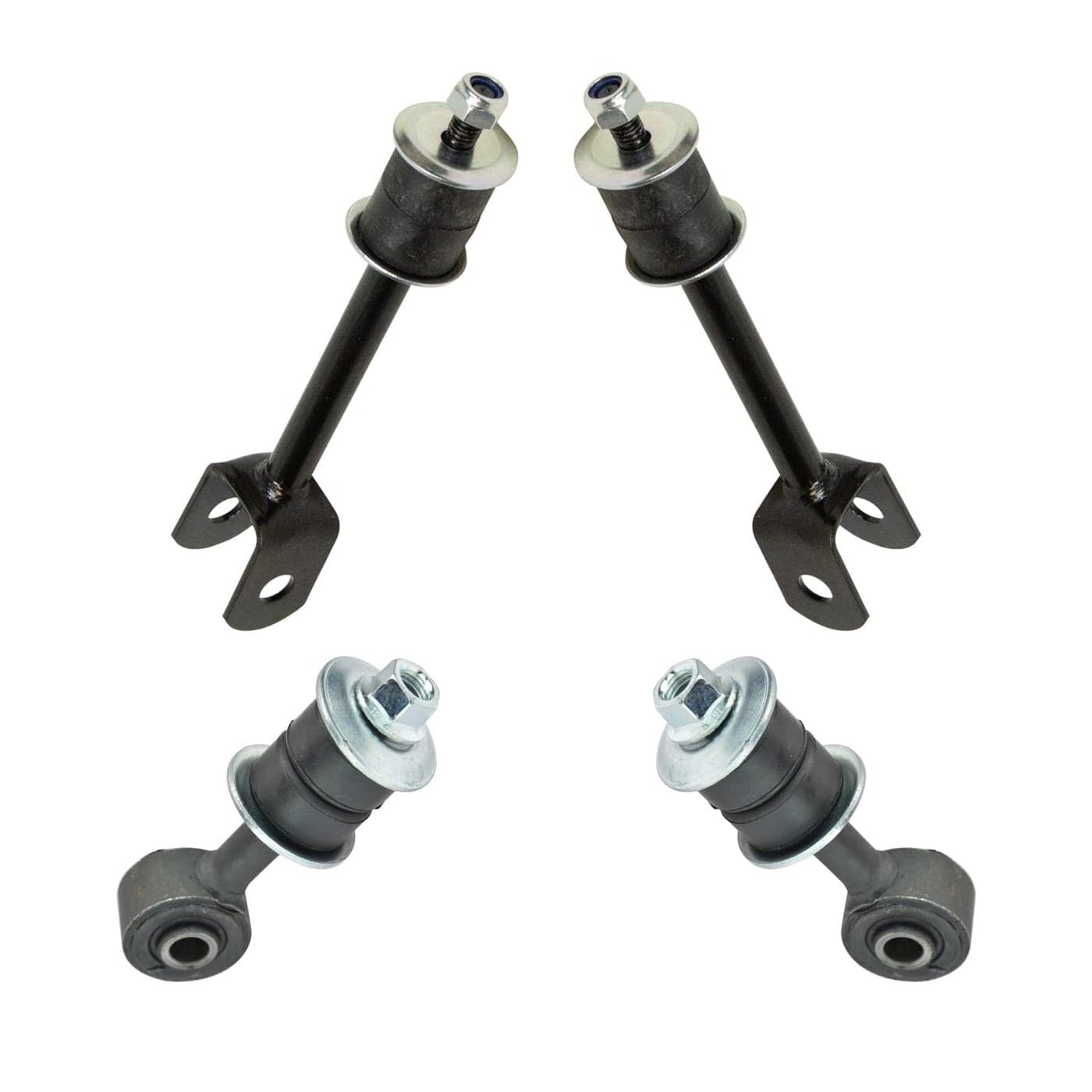 TRQ Front Rear Sway Bar Stabilizer Link Set Compatible with 19982007 Lexus LX470 19992007 Toyota Land Cruiser