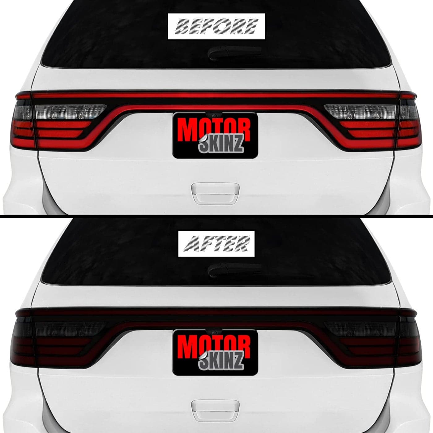SlickMod PreCut Vinyl Smoke Tint for 20142023 Dodge Durango Tail Light 20 Dark Smoke 1 Taillight