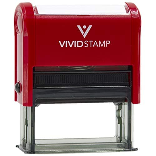 Your Account is Past Due Self Inking Rubber Stamp (Red Ink) - Medium