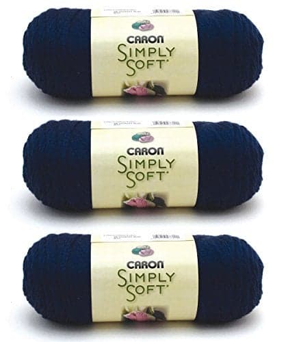 Caron Simply Soft Yarn Solids (3-Pack) Dark Country Blue H97003-9711