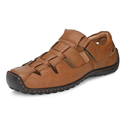 Centrino Men's 6114 D Tan Fisherman Sandals_8 UK (6114-7)