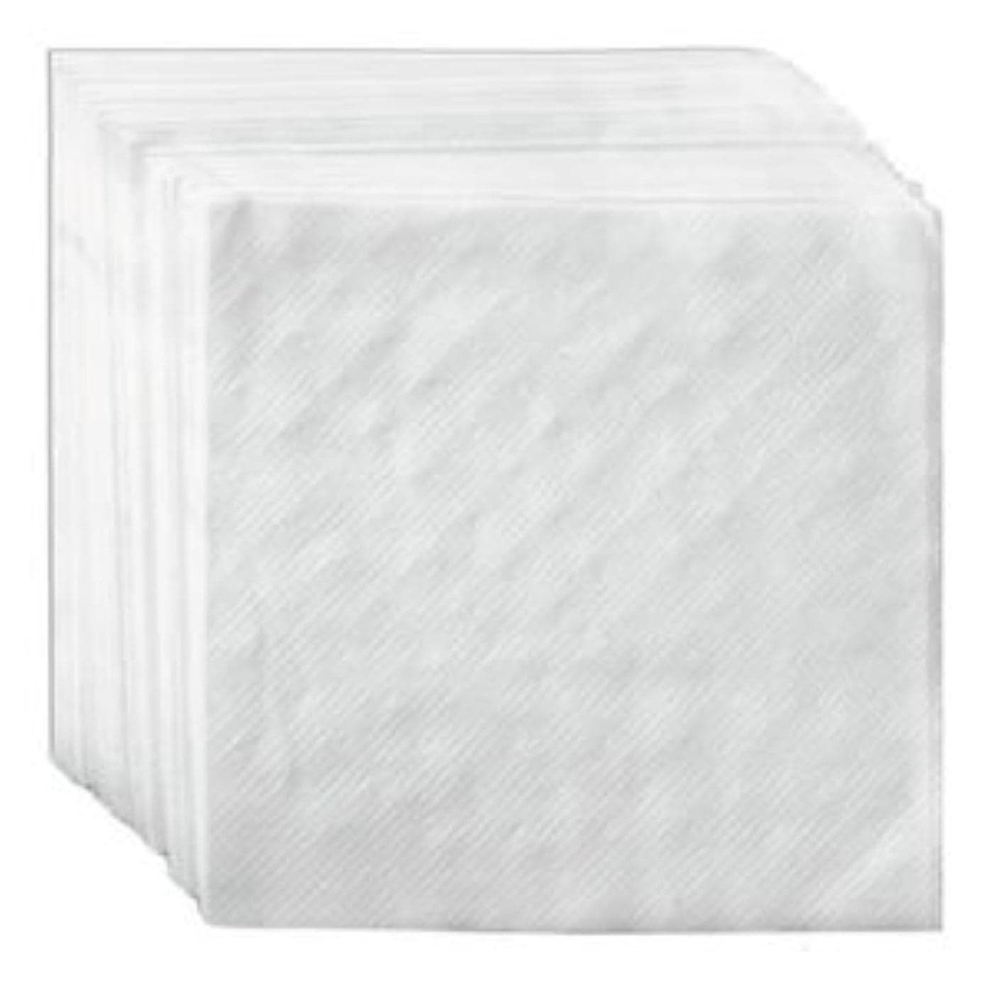 AmerCareRoyal 1Ply Beverage Napkins 45 x 45 For Restaurants Bars and Catering Bulk Disposable Cocktail Napkins White Pack of 4000
