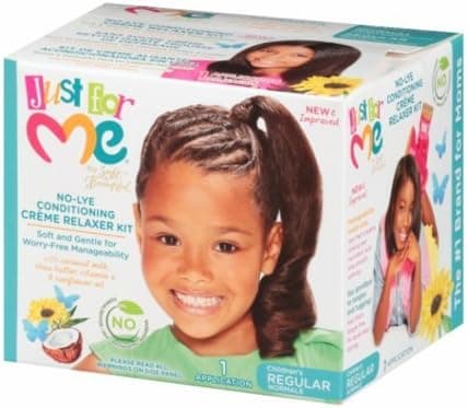 Just for Me Nolye Conditioning Creme Relax Kit Children Super 1 Application