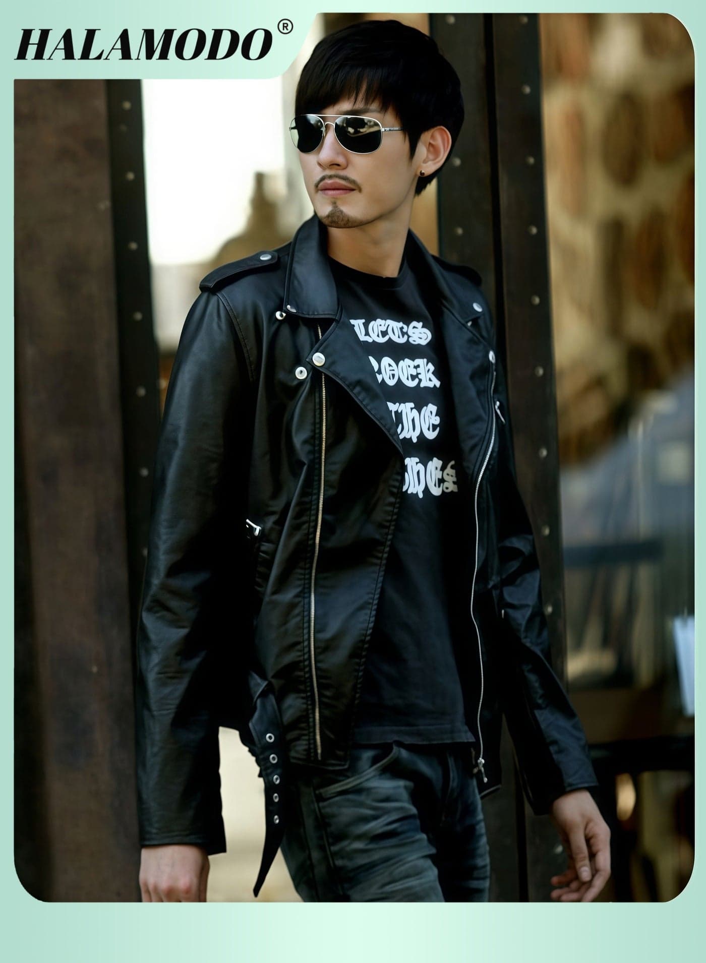 Men's Slim Fit Jacket Classic Biker Leather Jacket Simple Leather Outerwear with Exquisite Zipper Details Perfect for Daily Wear and Travel