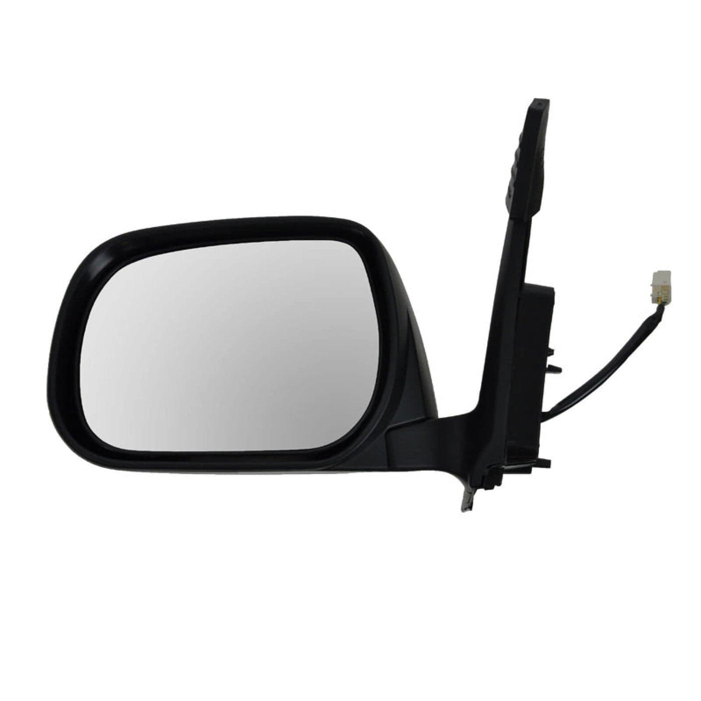TRQ Left Mirror without Heat with Textured Cover Drivers Side Compatible with 20092012 Toyota RAV4 TO1320272